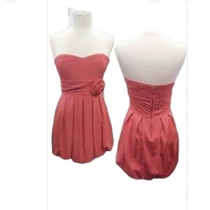 Forever 21 Coral Short Dress Size L